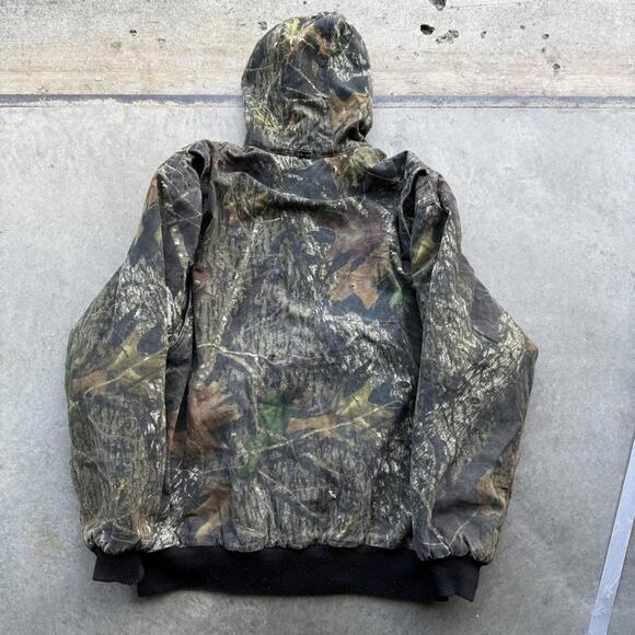 Vintage Wolf Mountain Carhartt Style realtree insulated Workwear jacket size XLT - Picture 2 of 7